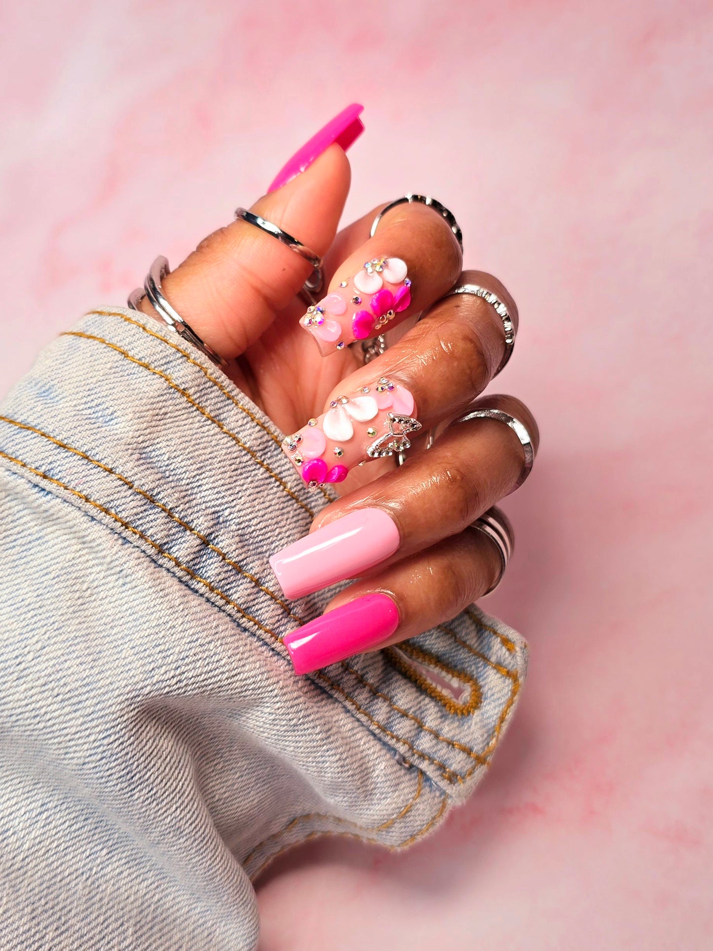 Pink Berry Florals